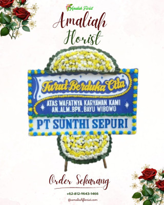 Papan Bunga Duka di Jatimakmur