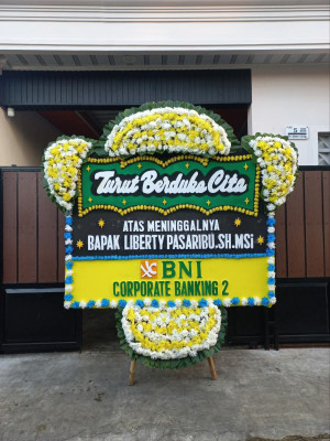 Papan Bunga Duka di Jatimakmur