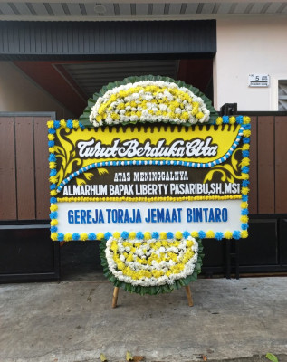 Papan Bunga Duka di Jatimakmur